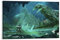 DSGDSF Subnautica Poster mit Meeresboden und Tiefseetaucher, dekoratives Gemälde, Leinwand, Wandkunst, Wohnzimmer, Poster, Schlafzimmer, Gemälde, 20x30 cm