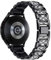 Compatibile con Amazfit GTR 42 mm/GTS/Bip/Bip Lite, Cinturino Orologio Smartwatch in Acciaio Inox, Cinturino di Ricambio Rapido (20 mm, Nero)