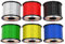 2.0mm² 14AWG Silicone Fili elettrici 6 colori 6x5 metri Cavo Elettrico filo di rame stagnato a più fili Alta Temperatura Resistente
