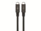 goobay 60200 USB4 Kabel Gen 3x2 / USB C auf USB C Schnellladekabel 100W 20V 5A / 40 Gbits Datenübertragungsrate / Zertifiziertes USBC 4.0 Kabel / 1m