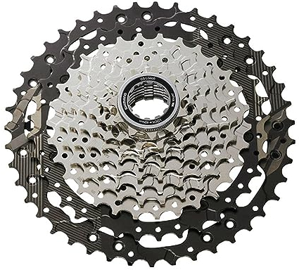 SHIMANO Unisex – Erwachsene CS-LG400-10 Kassette, argentÃ, 10 V (11/43 T) EU, ['silvered']