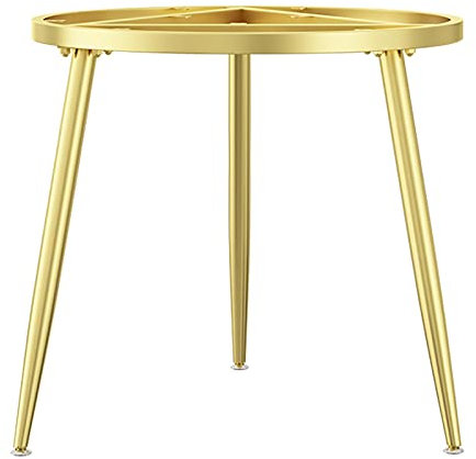 Tischbeine Metall, Tischgestell Stabil Alle Größen, Esstisch, DIY Schreib-, Couch-, Wohnzimmer- Oder Bartisch Projekt, Bodenschoner - Einfache Montage (Color : Gold, Size : 70 * 45cm)
