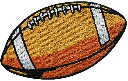 Finally Home Patch zum Aufbügeln - American Football | Patches, Ball Aufbügler, Flicken, Aufnäher