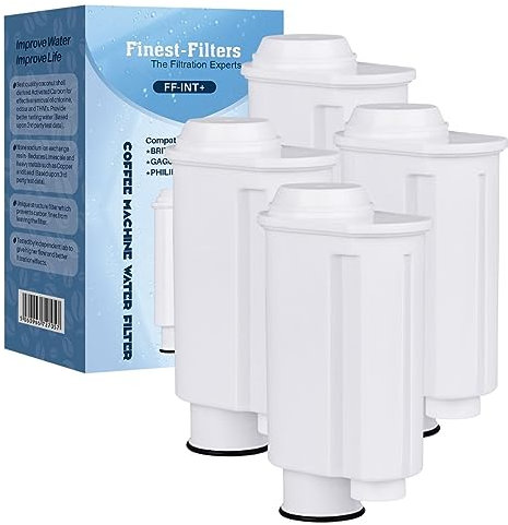 Finest-Filters Coffee Machine Water Filter Replacement for Intenza+ Philips Saeco CA6702/00 CA6706/48 Gaggia Mavea Intenza RI9113/60 (4 Pack)