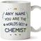 Mugffins Tazza Personalizzata in ceramica per CHIMICA 11 oz / 350 ml - In inglese - World's Best - Idea regalo per compleanno, anniversario, natale, laurea