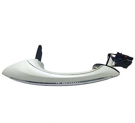 Qiong store Türgriff Keyless Go kompatibel mit BMW F07 F10 F06 F11 F01 F03 F04 F12 F13 640d 640i 650i M6 730d 730i 740d 740i (Color : White, Size : Front left)