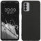 kwmobile Custodia Compatibile con Nokia G42 5G Cover - Back Case per Smartphone in Silicone TPU - Protezione Gommata - nero