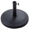 C-Hopetree 10 kg Heavy Duty Round Garden Parasol Base Stand for Patio Outdoor Market Table Umbrella, Black