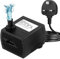 CAM2 Mini Water Pump, Ultra Quiet Aquarium Submersible Pump with 1.5m Power Cord, 350L/H, 4W, 2 Nozzles for Aquarium, Pond, Garden