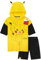 Pokémon Conjunto Verano Niño de Camiseta Toalla con Capucha Niño y Pantalones Cortos Pikachu Anime Ropa Niños Tejido de Rizo (Amarillo, 11-12 Años)