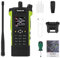 HAMGEEK APX-8000 12W Dual Band Radio VHF UHF Walkie Talkie mit Dual PTT Duplex Arbeitsmodus (grün)