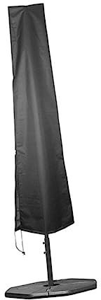 BESPORTBLE 3 Piezas cubierta en voladizo de plátano cubiertas impermeables del parasol del mercado cubierta de paraguas Cubierta impermeable para sombrilla Parasol cubierta parasoles Black