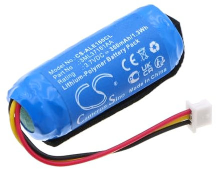 TCTK Akku 350mAh Kompatibel mit [Alcatel-Lucent] ALE-160 WB, ALE-161 WB Ersetzt 3ML37161AA, EN13300