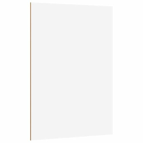 vidaXL Decor Panels 150 pcs White 21 x 30 x 0.27 cm Engineered Wood, Craft Room, Modern Decorative Panels, Creative Art Decor, Engineered Wood for Indoor Home Decoration