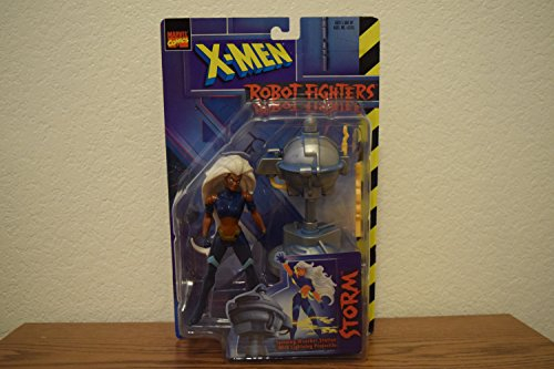 X-Men Robot Fighters Storm Longhair Variante Actionfigur von Toy Biz by Marvel