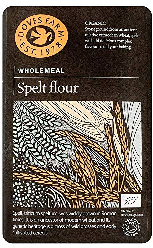 Doves Farm Spelt Flour Wholegrain Organic 5 X 1Kg