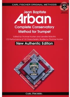 Complete Conservatory Method for Trumpet New Authentic Edition-Spiral Bound-with pacc.Bk + CD