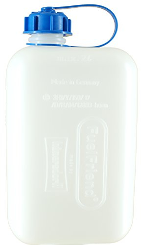 FuelFriend®-BIG CLEAR BLEU max. 2,0 litres - jerrycan pour eau potable, urée, Adblue®-avec approbation UN