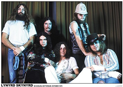 Lynyrd Skynyrd Poster BANDPICTURE DE DOELEN Rotterdam 1975