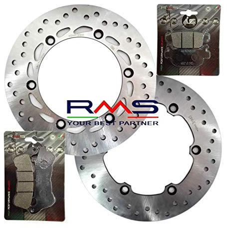 Kit freno anteriore posteriore RMS disco pastiglie SH 300 IE/ABS