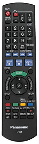 VINABTY N2QAYB000234 Fernbedienung für Panasonic DMR-EX81 DMR-EX768 DMR-EX71 DMR-EX71S Dmr-ex81s DMR-EX71SEGK DVD-Recorder
