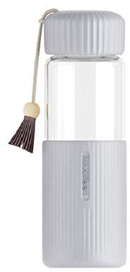 Sports Water Bottle Plain Water Bottle Sports Water Bottles For Women Small Water Bottles Reusable Water Bottle For Gym Hiking Bicycle Adult Sports Fitness gray,350ml