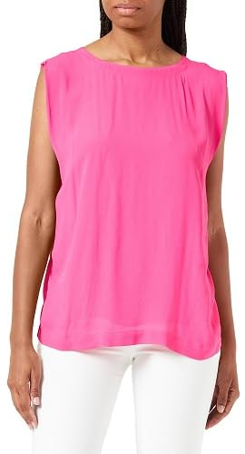 comma Damen, 60,2,61,10,100,2135082, Einteiliger Kragen, Blouse , Rosa, 40