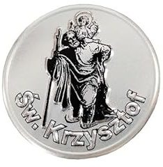 Avisa Aluminium Embleme/Logo - St.Christopher/Šw. Krzysztof (PL) - Ø4,7cm