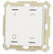 KNX Button Light 55 2-fold, RGBW, Reinweiß glänzend, switch_blind,