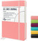 STATIONERY ISLAND Notizbuch A5 Liniert, Journal Hardcover mit 120 g/m² Dickem Papier, 180 Seiten Tagebuch, Notebook a5 für Mädchen, Reisetagebuch, Planen, Lernen, Schreiben