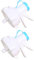 SEWOART 2PCS Robinets Distributeurs d'Eau Réutilisables en Plastique avec Anti-Poussière pour Bouteilles Accessoires de Support à Eau Parfait pour Bureau Maison et Camping Facile à Installer