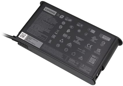 Lenovo 5A10W86327 Original USB-C Chargeur 135 Watts Arrondie pour ThinkPad T16 Gen 2 (21HH/21HJ)