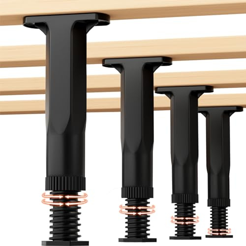 FafdBinm Bed Support Legs 5.9-11in 4PC