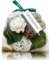 Qingbei Rina Decorative Balls for Bowls, Assorted Vase Filler for Centerpieces, Wicker Rattan Balls Decorative Orbs Woven Spheres, Bowl Fillers for Home Decor, St Patrick's Day(Green Moss)