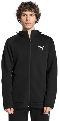Puma Herren Evostripe Full-Zip Hoodie Dk Sweat