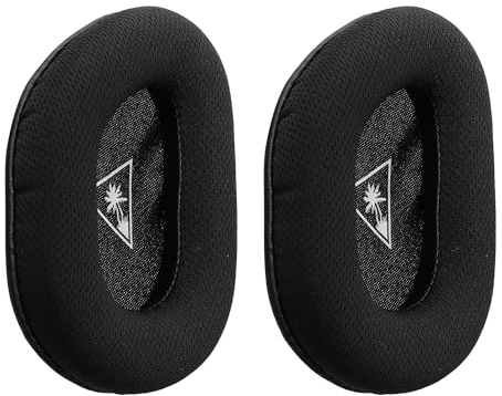 kwmobile 2X Ohrpolster kompatibel mit TurtleBeach Beach Recon 70 Kopfhörer - Ersatz Ohr Polster für Overear Headphones