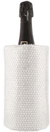 (2 Unidades) Funda Enfriadora de Cava Lentejuelas Plata