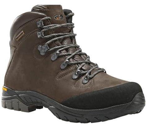 WP Viking Stiefel mit Vibram-Sohle, Obermaterial aus echtem Leder, wasserdicht, für Jagd oder Wandern