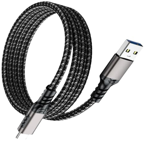 USB C Charger Cable Type C Fast Charging for Samsung iPhone iPad Oppo Google Pixel (3m)