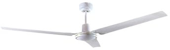Ventilador de techo industrial 142 cm grande económico sin luz para exterior terraza en color blanco, negro y diferentes mandos