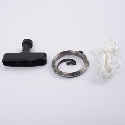 Durashmall Corda di ricambio per impugnatura a molla di avviamento a strappo per Honda GX200 GX160 5.5HP 6.5HP motore tosaerba parti per 28442-ZH8-003 28461-ZH8-013 28462-ZH8-003