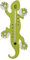 HAB & GUT - TG001-VERDE Chiaro - Termometro da Finestra in Metallo Geco, 14 cm con 4 Ventose potenti per Interni o Esterni