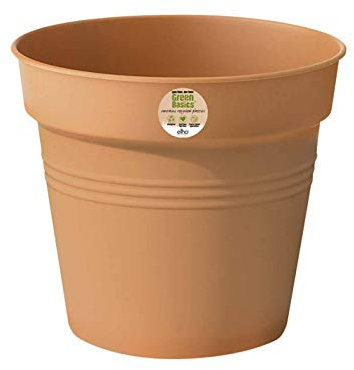 elho Green Basics Anzuchttopf 21 - Growpot für Züchten und Ernten - Ø 21.0 x H 19.3 cm - Braun/Mild Terra