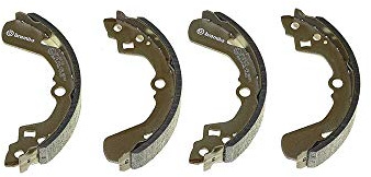 Brembo S79515 Bremsbacken, Anzahl 4 | Kompatibel mit: DAIHATSU APPLAUSE I Schrägheck, APPLAUSE II Schrägheck, CHARADE III, SUBARU JUSTY II, SUZUKI BALENO
