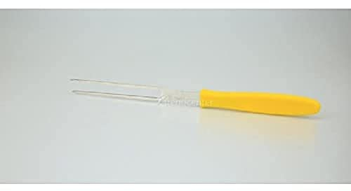 Giesser seit 1776 - Made in Germany - Wurstgabel orange, Basic Orange, Klinge 13 cm, rutschfest, Fleischgabel spülmaschinenfest, rostfrei