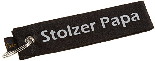 Filz Schlüsselanhänger Stolzer Papa, Vatertagsgeschenk oder als Geschenk für Männer die Vater Werden/Geburtstag haben