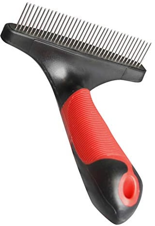 Karlie Striegel - Rotierende Zinken L: 16 cm B: 11 cm H: 5 cm rot-schwarz medium