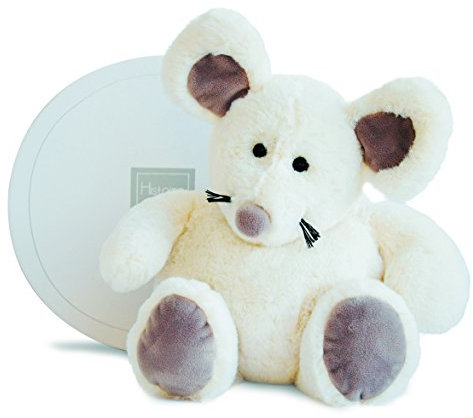Histoire d'Ours - Doudou Souris - 35 cm - Blanc - Boulidoux - HO2584