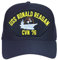 USS Ronald Reagan CVN-76/USN Ship Baseball Cap, Dunkles Marineblau , Einheitsgröße
