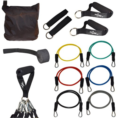 Dittmann Professional Expander-Set, Level 1 - 6 inkl. Tasche, Türanker und Fußschlaufen